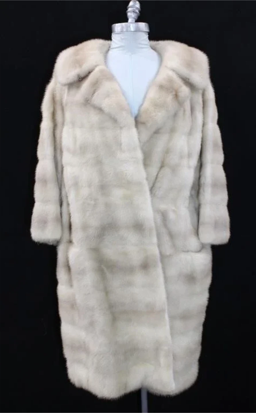 Vintage Mink Fur Coat