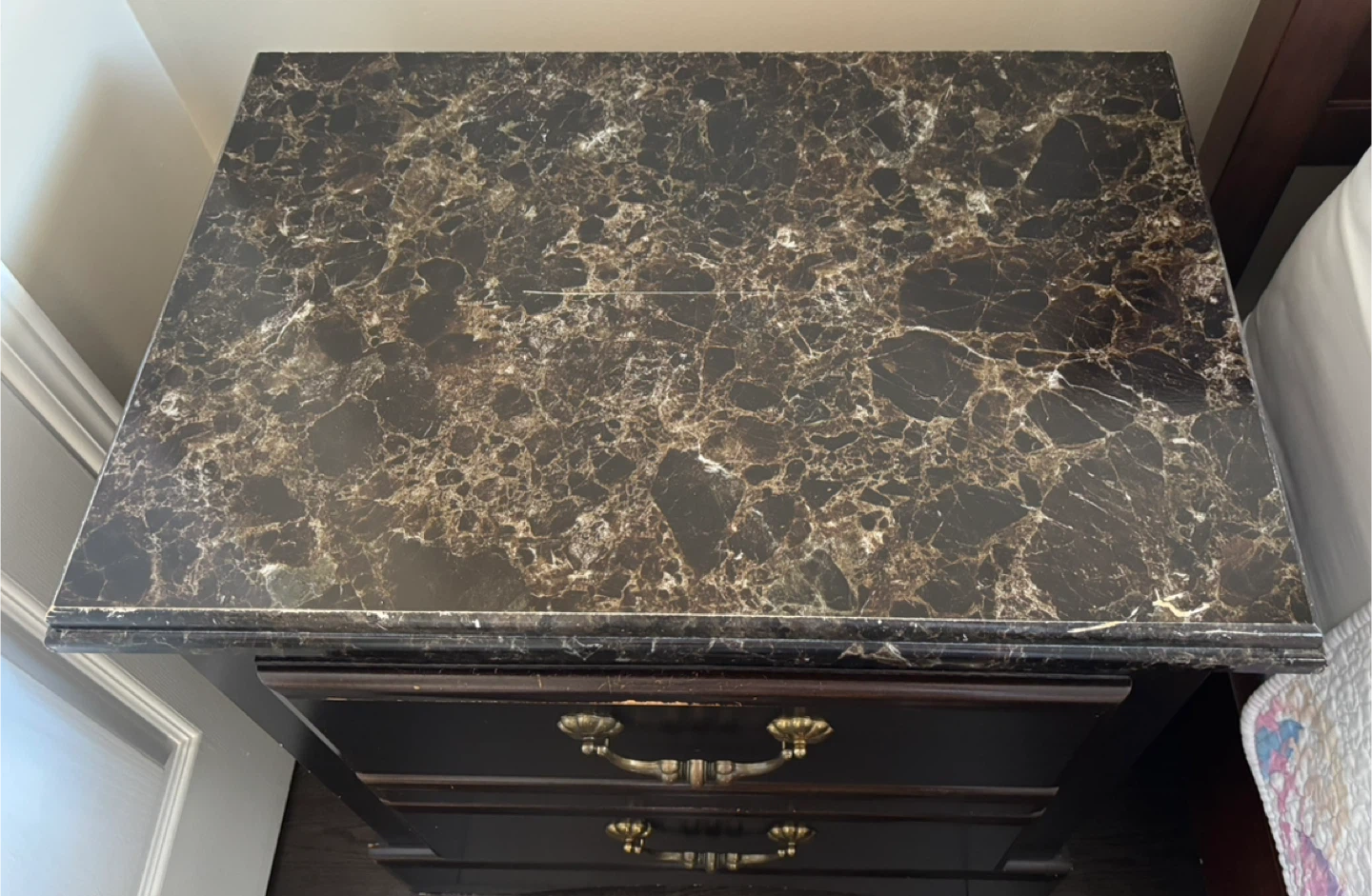 2 Brown Nightstand - photo 2