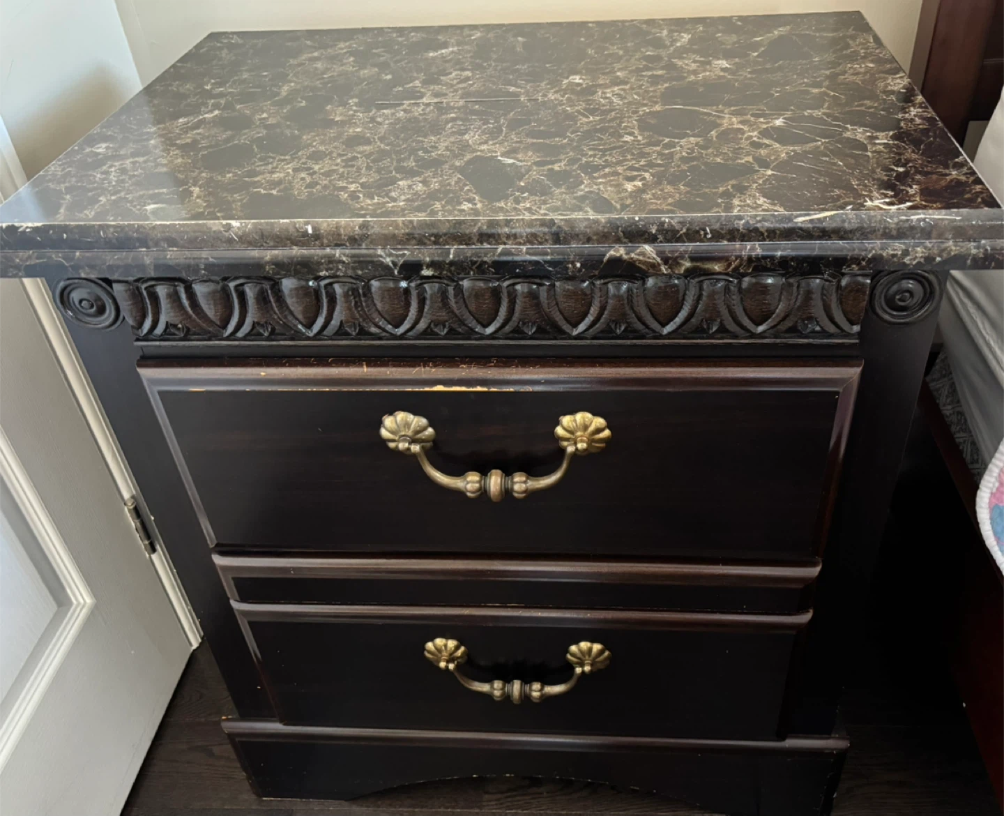 2 Brown Nightstand