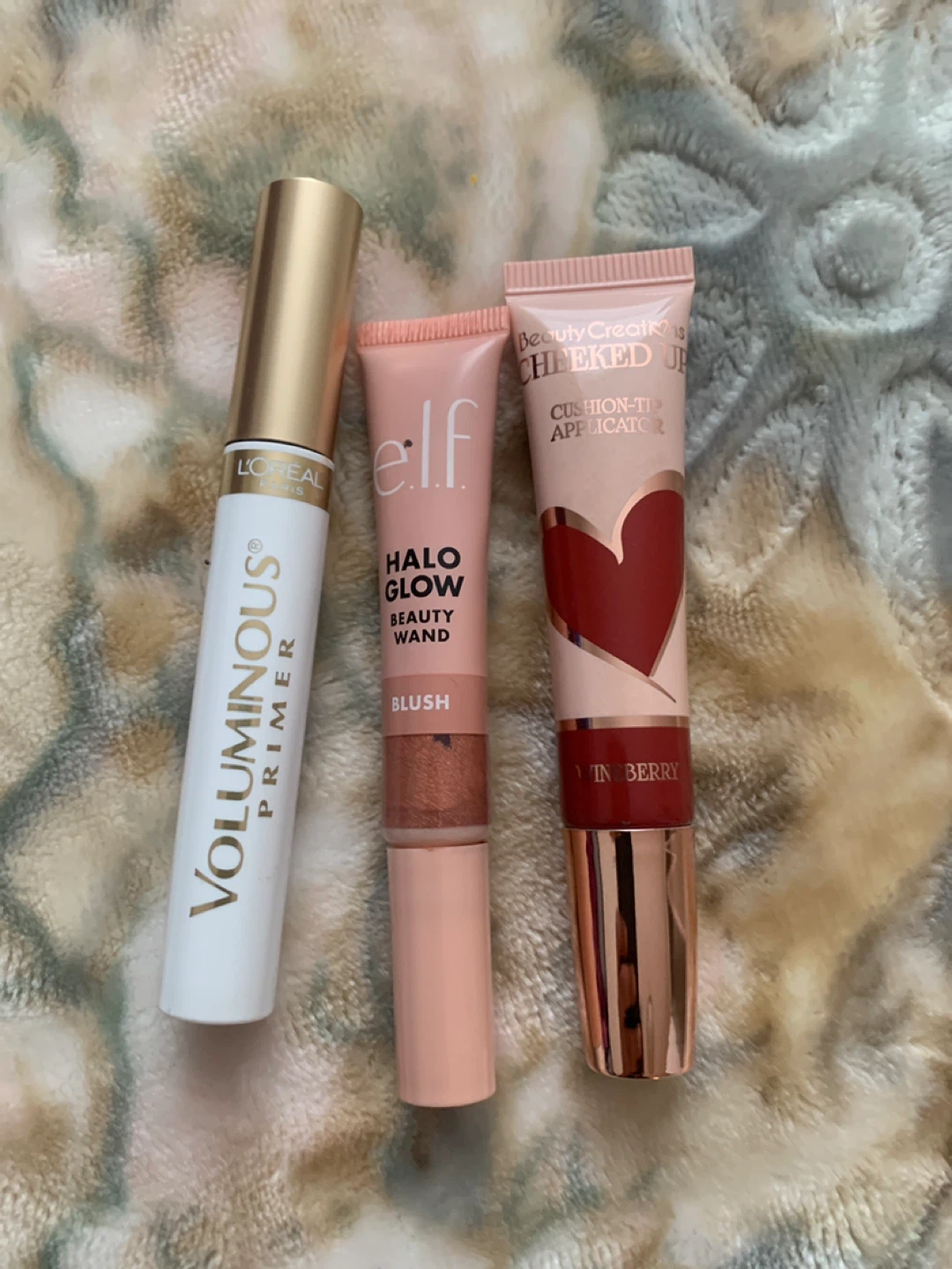 L'Oreal Voluminous Primer& Beauty Creations Cheeked Up