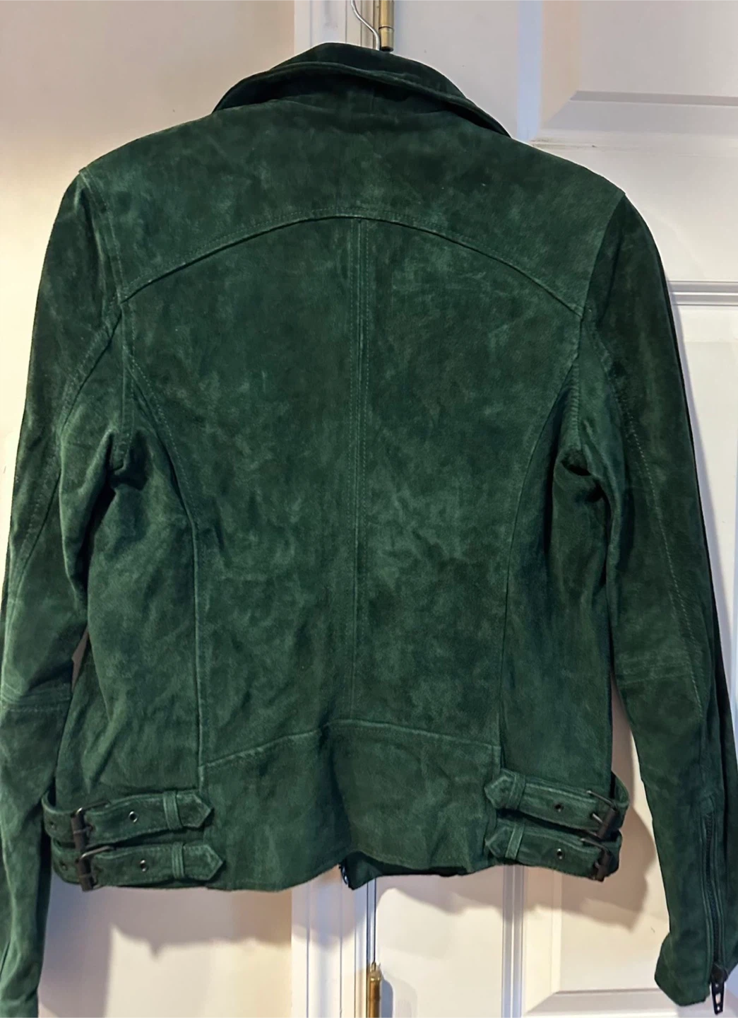 [BLANKNYC] Evergreen Suede Moto Jacket - XS - photo 3