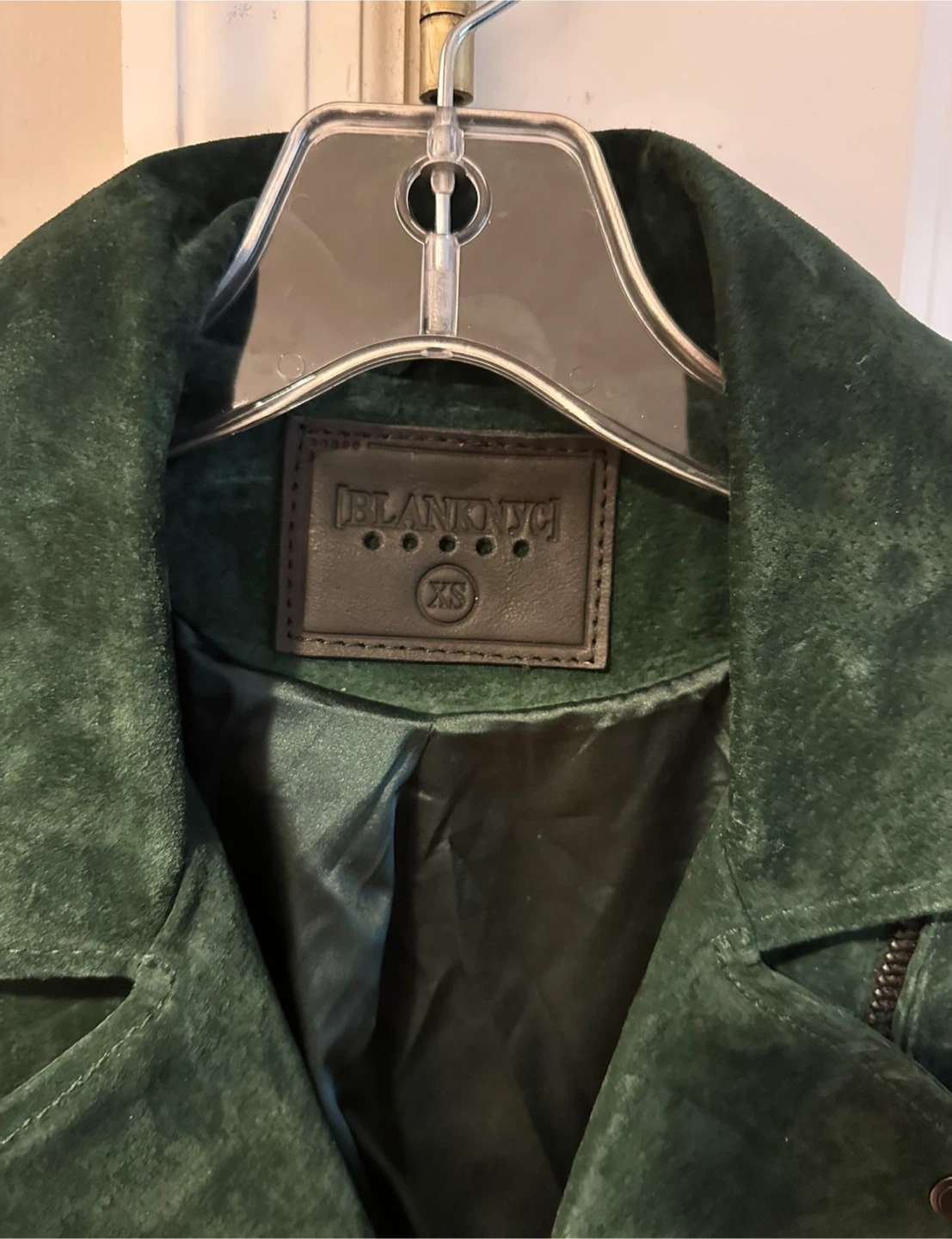 [BLANKNYC] Evergreen Suede Moto Jacket - XS - photo 2