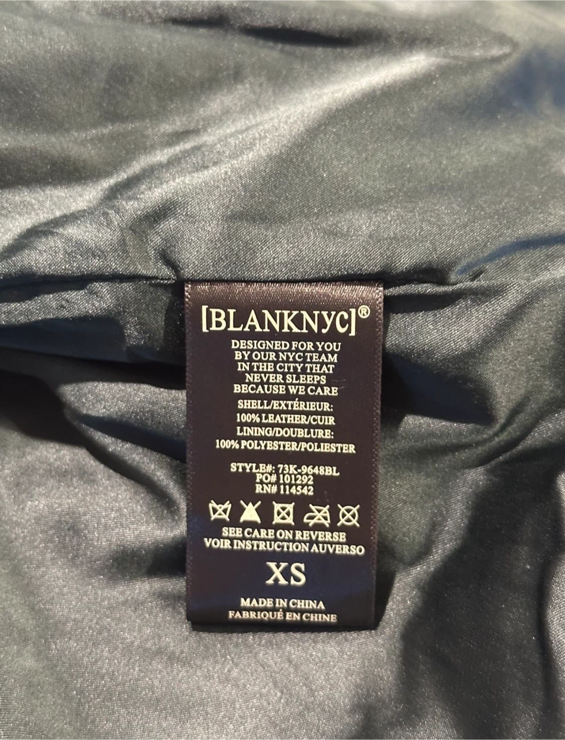 [BLANKNYC] Evergreen Suede Moto Jacket - XS - photo 4