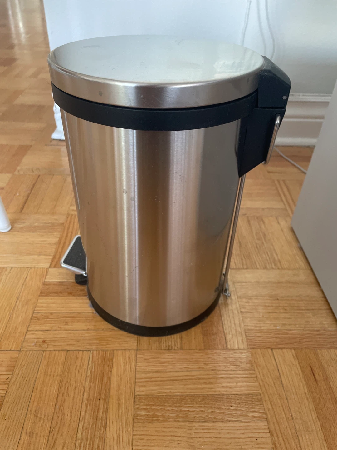 Stainless Steel Step-On Trash Can