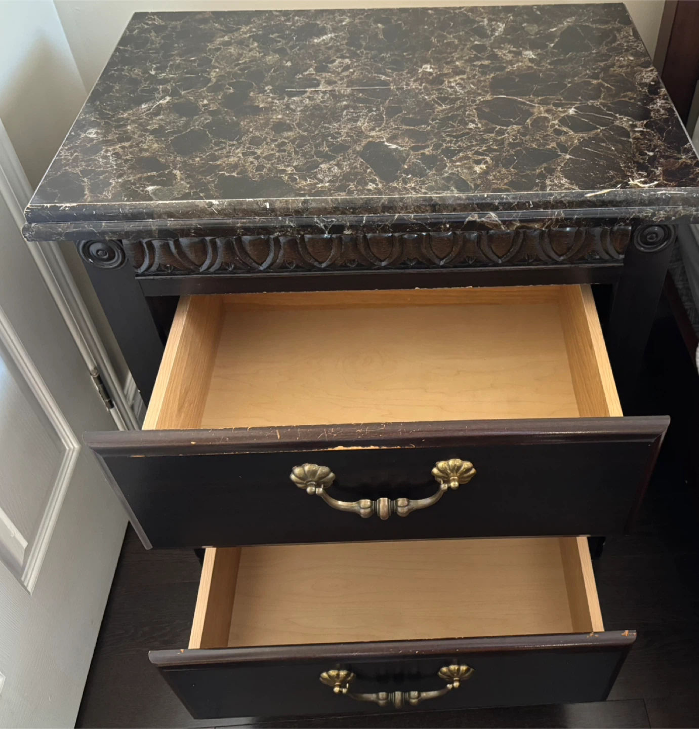2 Brown Nightstand - photo 3