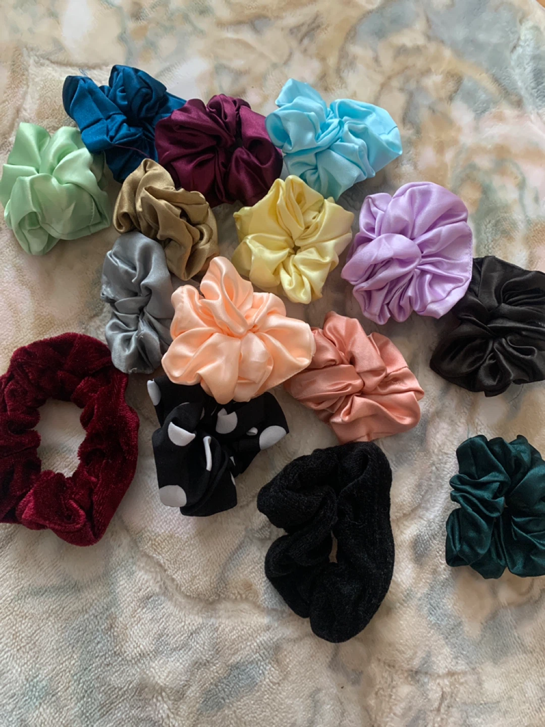 Assorted Scrunchies - Hair Accessories