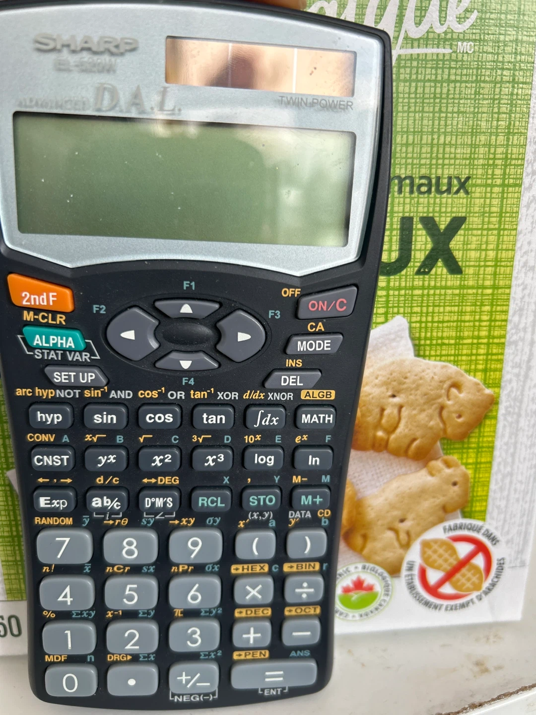 Sharp EL-506W Calculator with case - photo 2