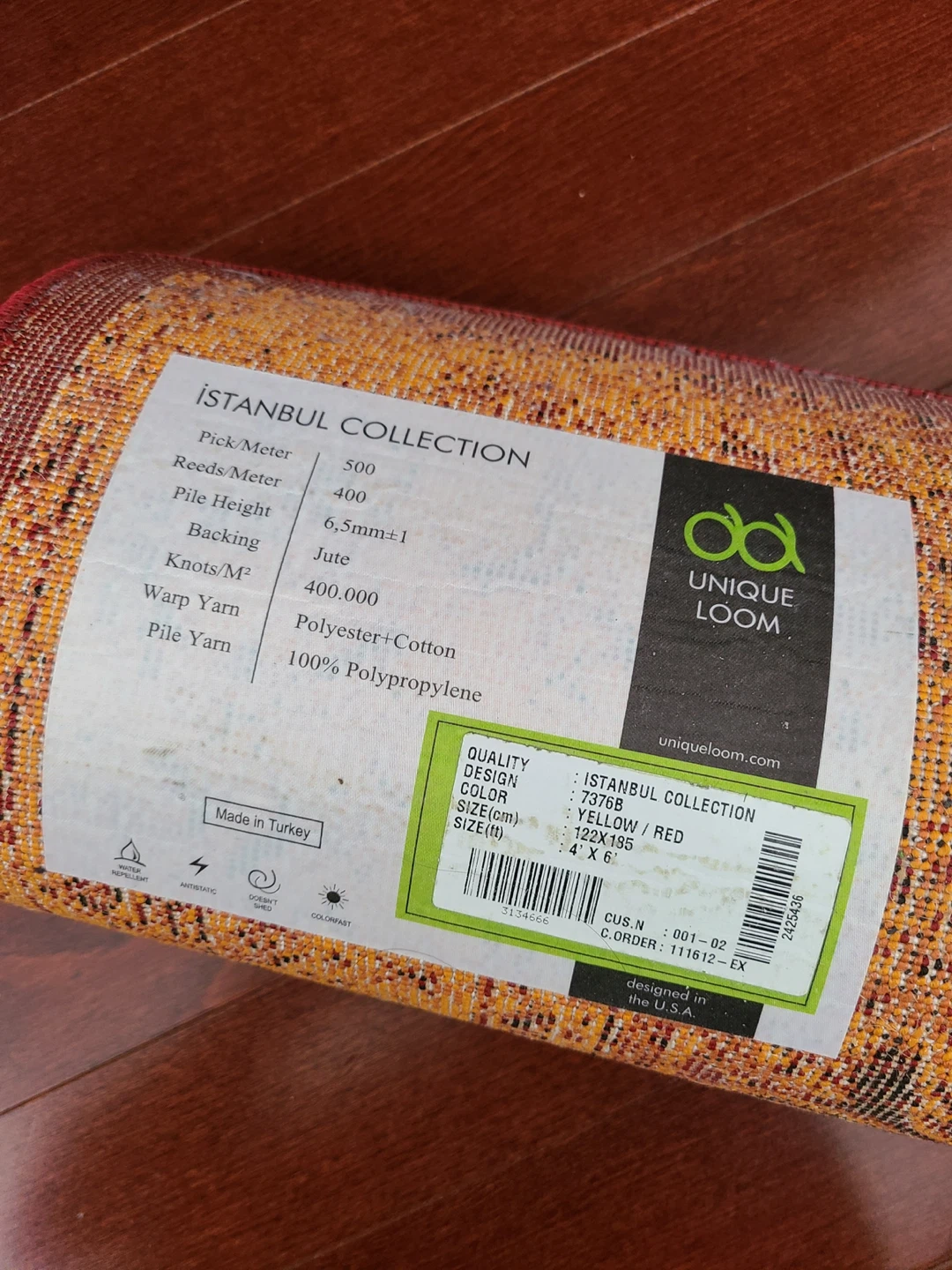 Vintage Inspired Area Rug 4x6 - photo 2