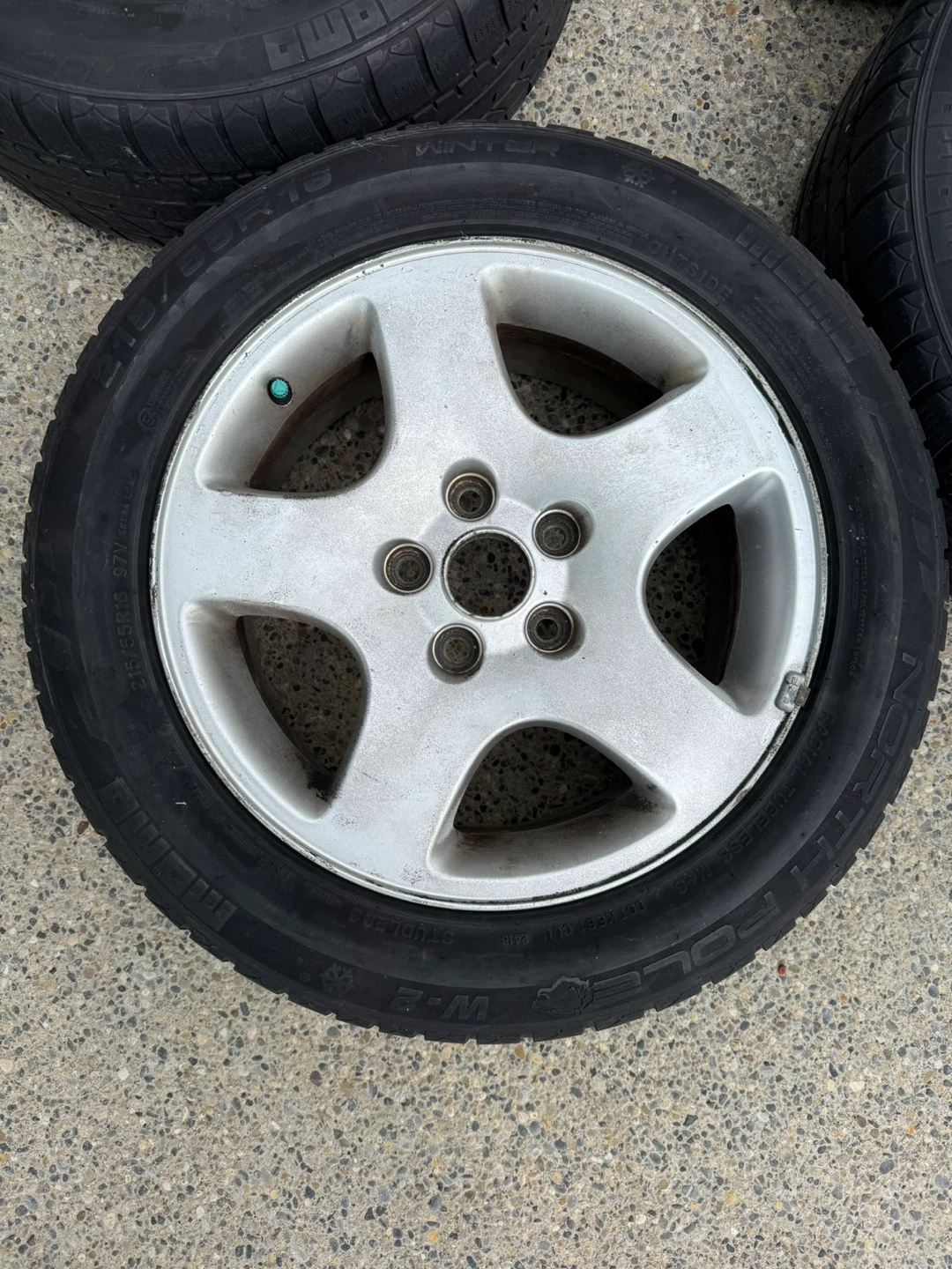 Set of Winter Tires 215/55R16