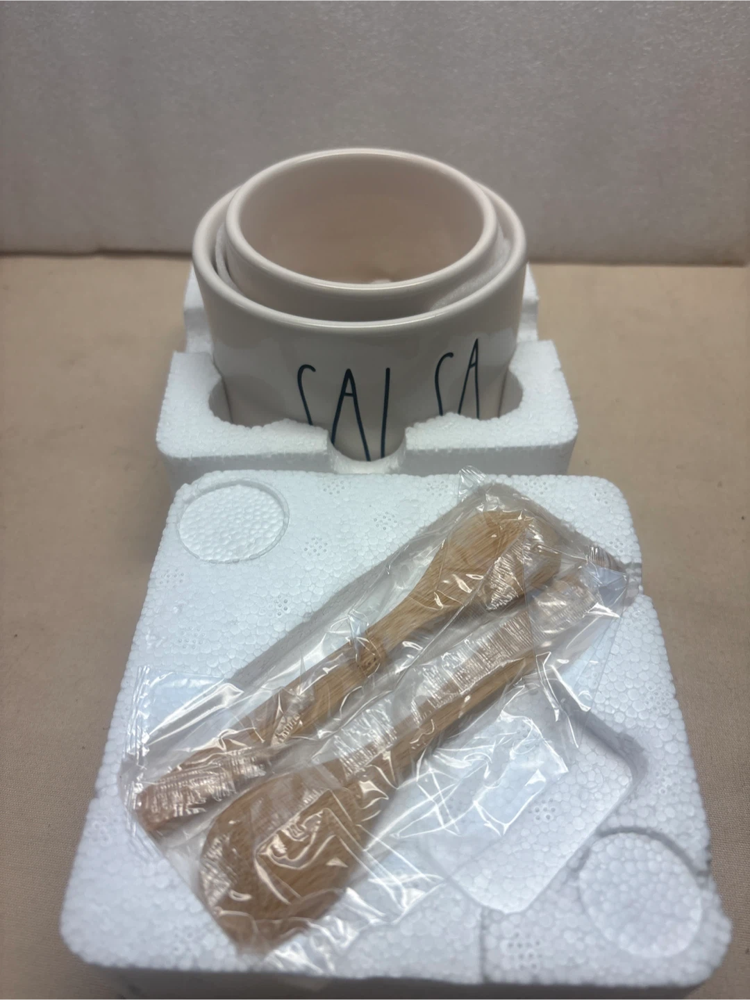 Rae Dunn Salsa Guac Bowl Set NEW - photo 3