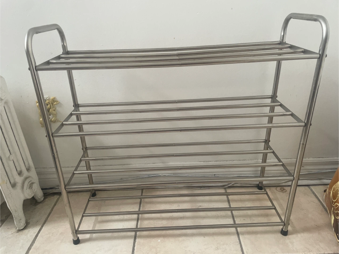 Metal Shoe Rack - Great Condition! - photo 2