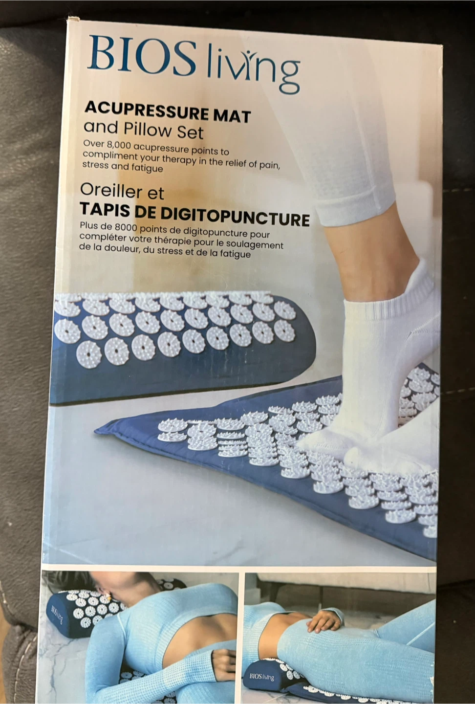 BIOS Living Acupressure Mat and Pillow Set - photo 2