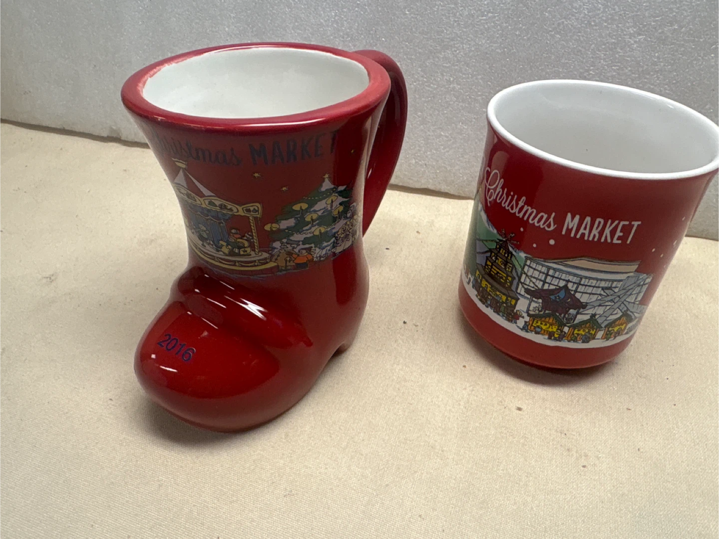Christmas Market Boot & Mug Set
