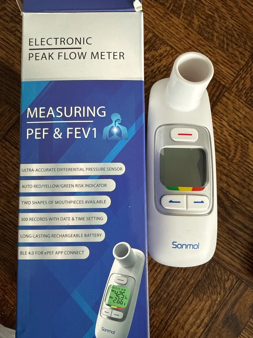 Sonmol Electronic Peak Flow Meter