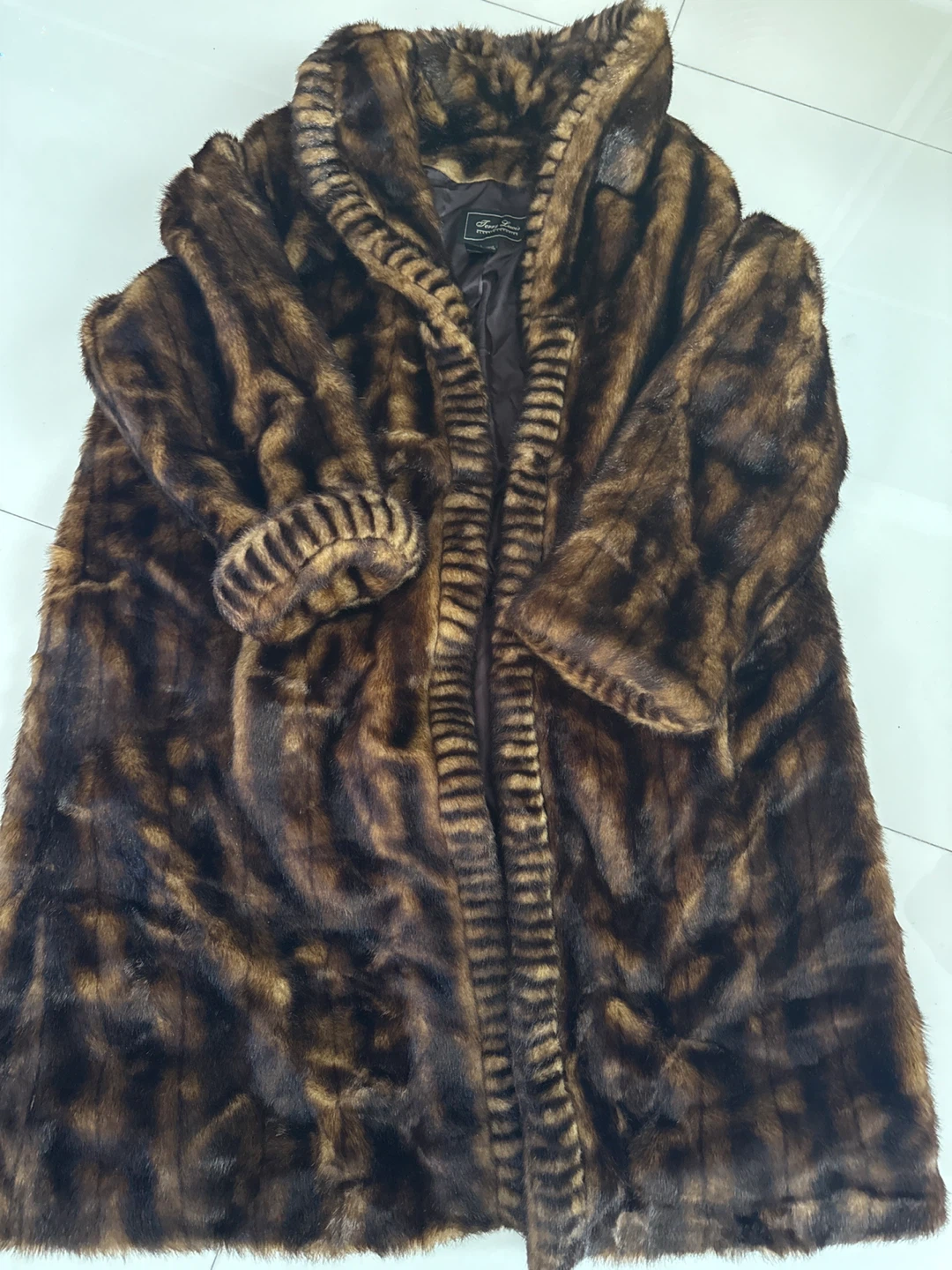 Terry Lewis Faux Fur Coat