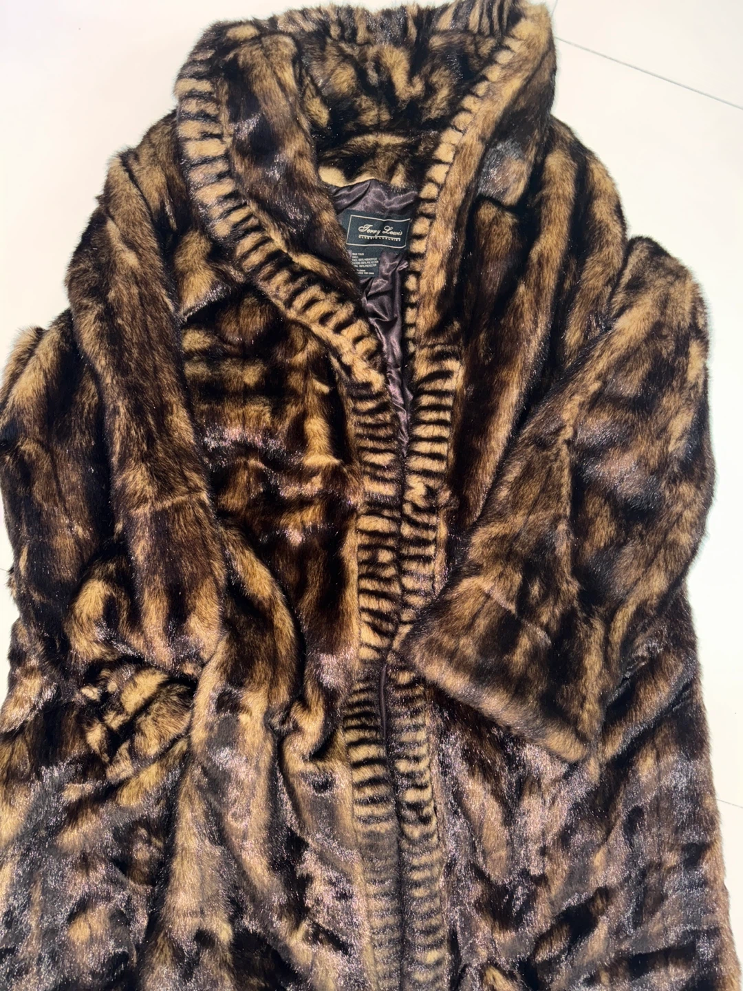 Terry Lewis Faux Fur Coat - photo 3