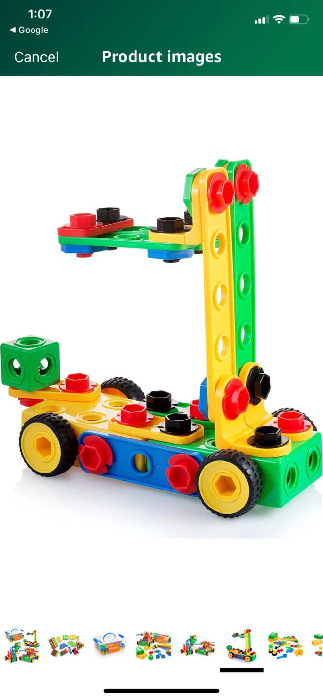 100 pcs Playbees Construction Toy Set Building Blocks - photo 4