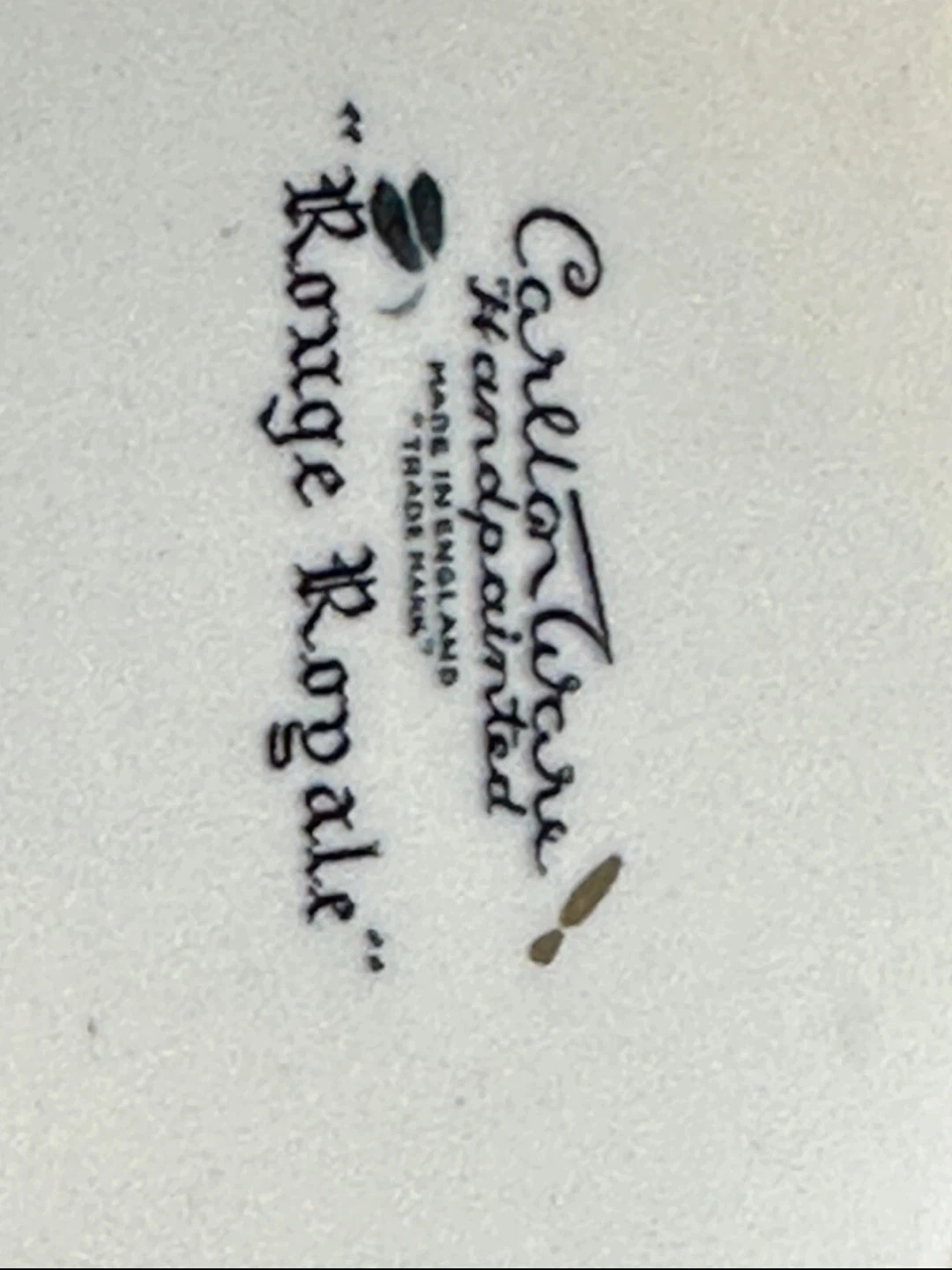 Carlton Ware Handpainted Rouge Royale Dishes - photo 5