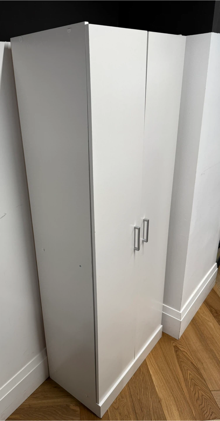 White Storage Cabinet - photo 3