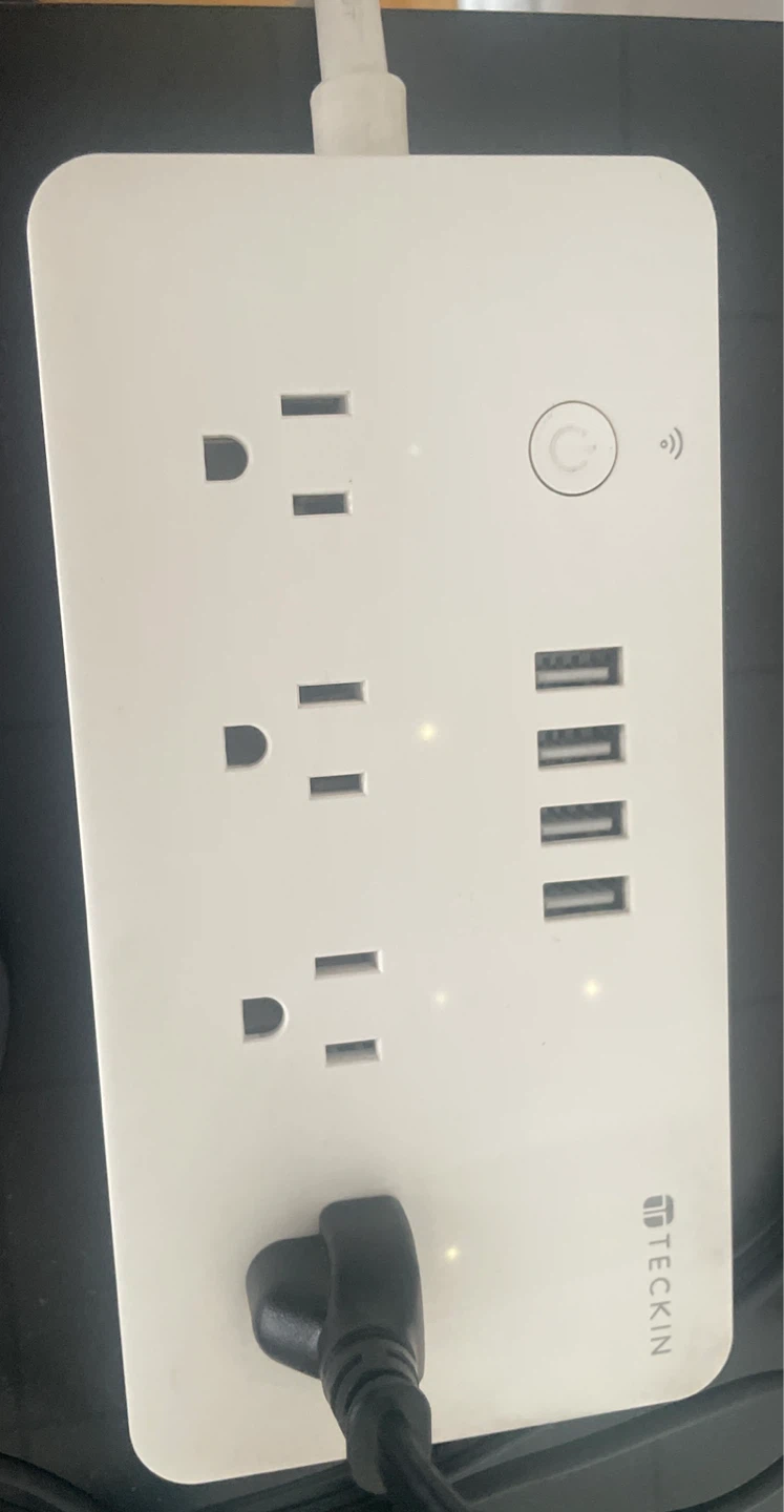 Teckin Smart Power Strip c/w: Alexa/Google Home
