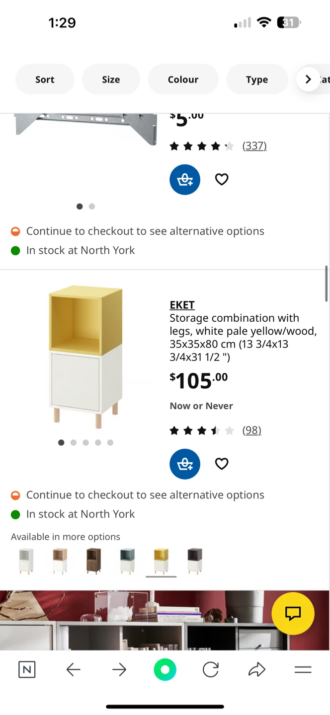 IKEA EKET Storage Combination - White/Light Blue - photo 2