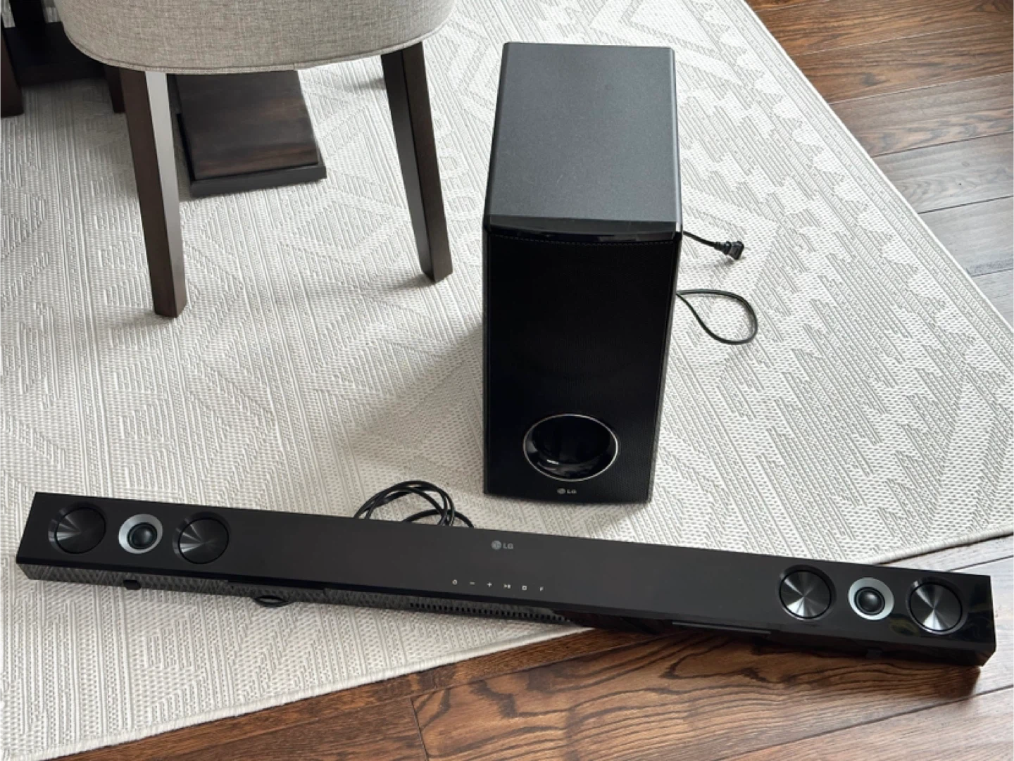 LG Subwoofer - Black