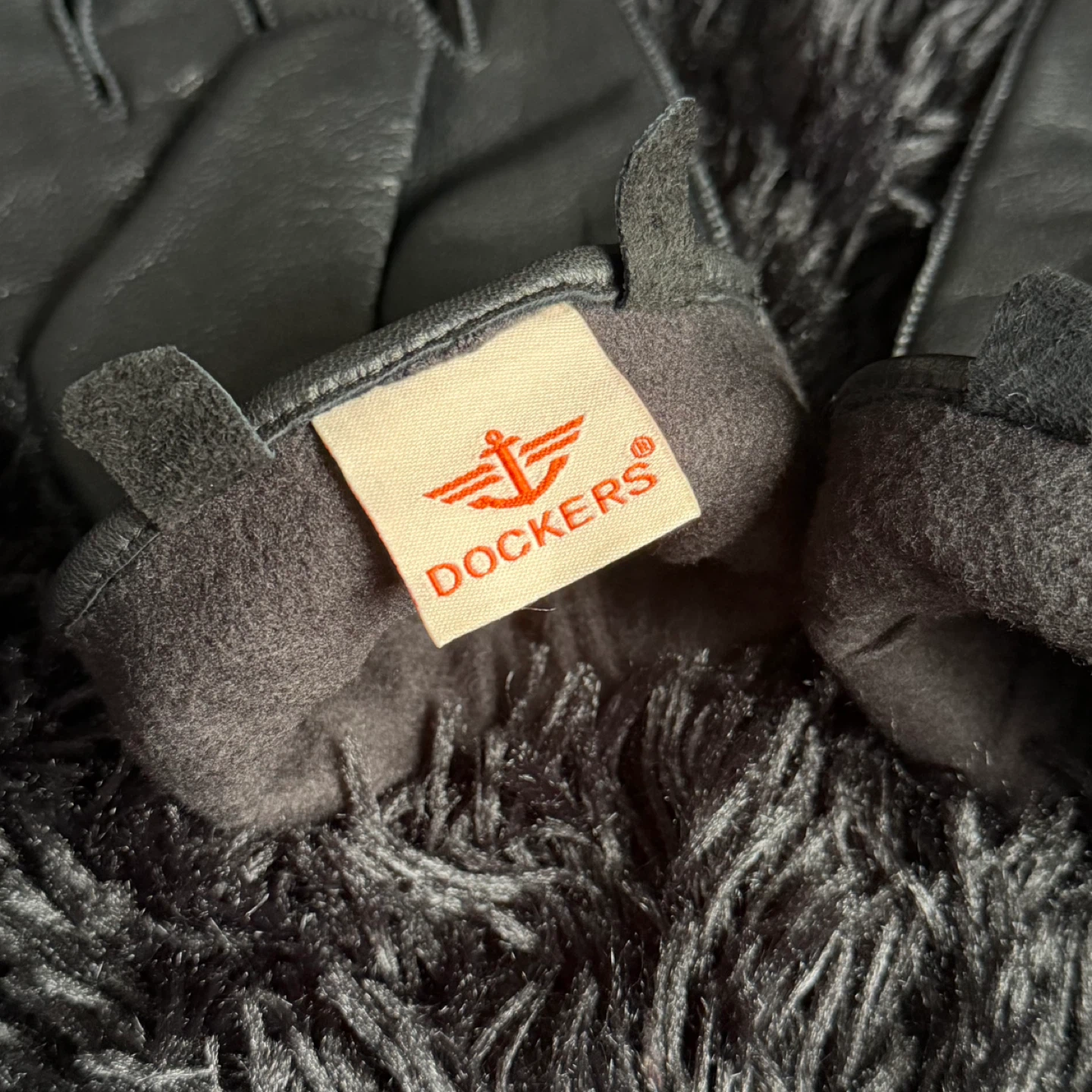 Dockers Black Leather Gloves - XL - photo 5