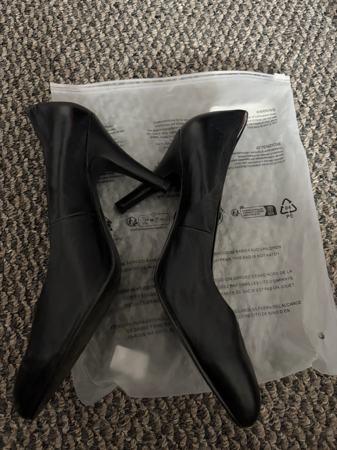 Portia Black Heels - Size 8 - photo 3