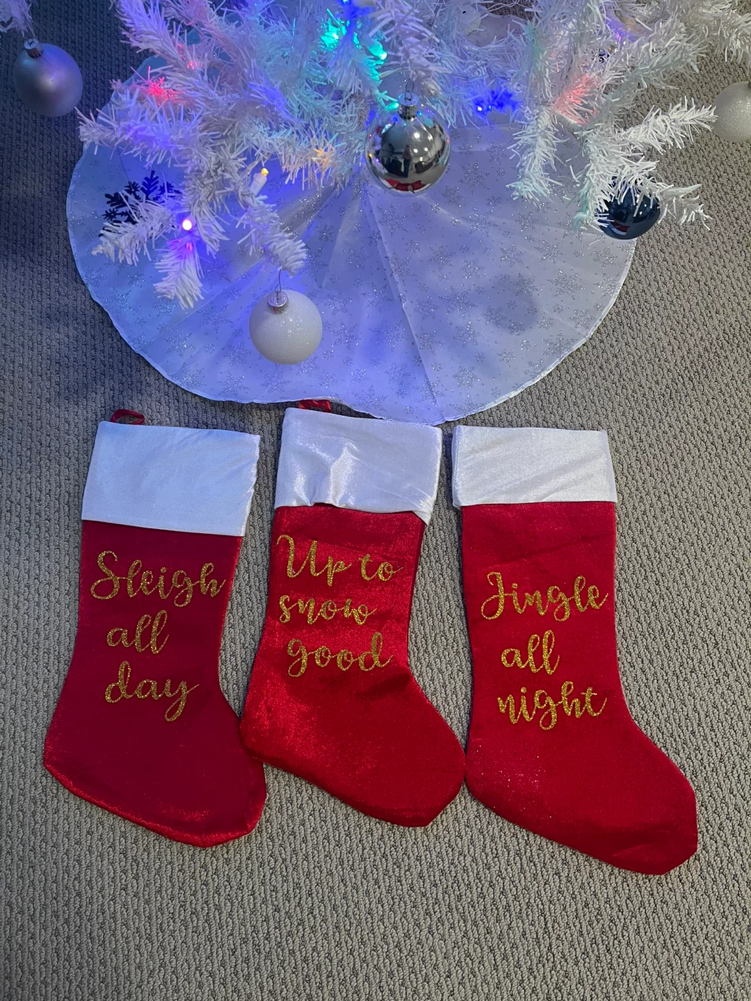 Christmas Stockings - Set of 3