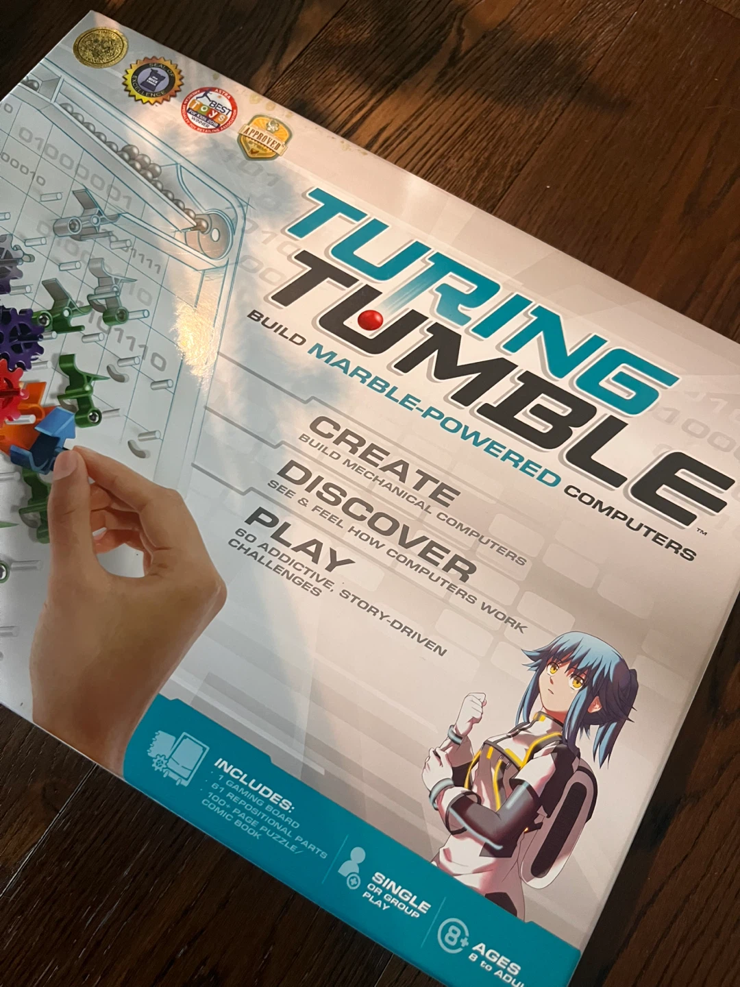 Turing Tumble Marble-Powered Computer - photo 2