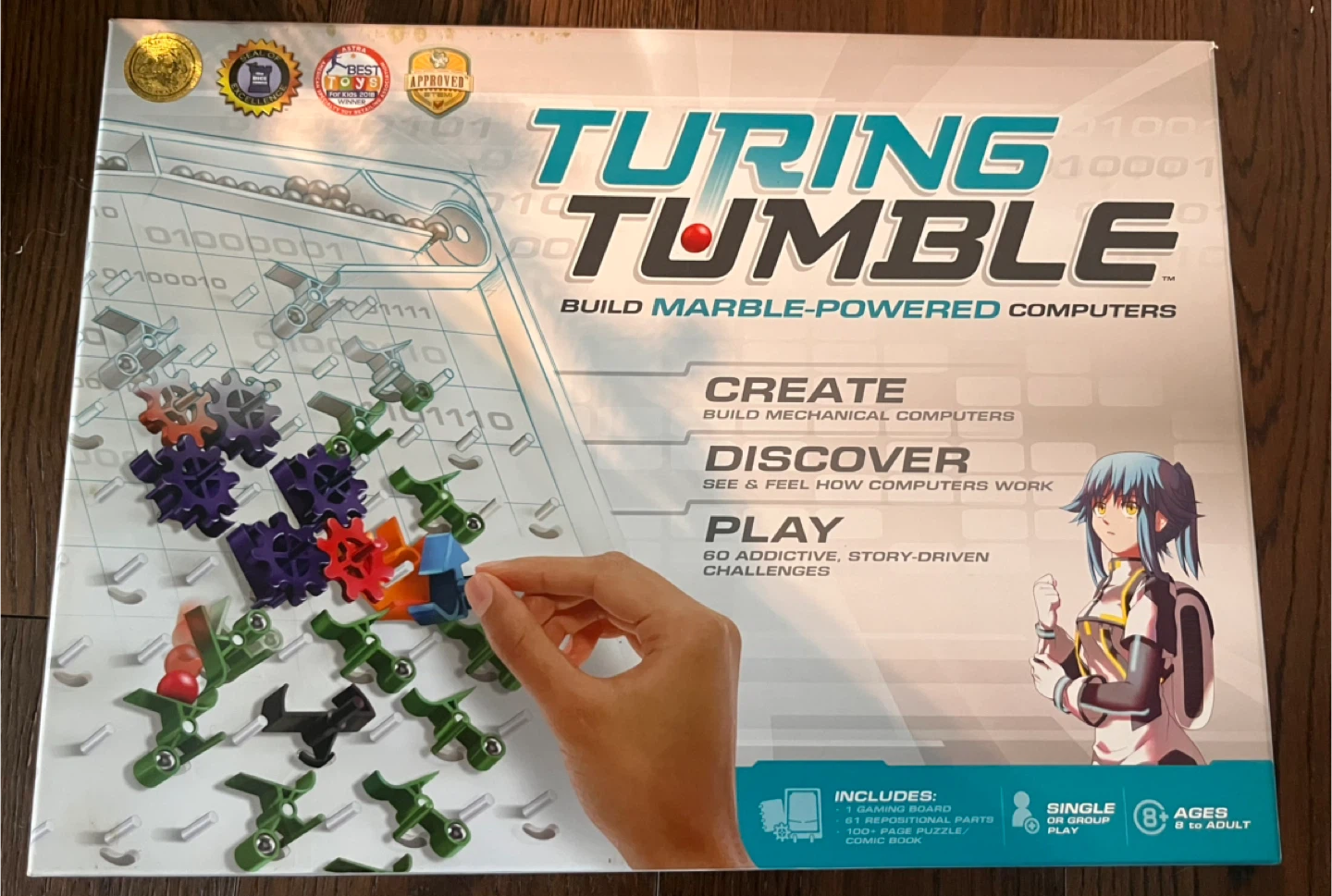 Turing Tumble Marble-Powered Computer