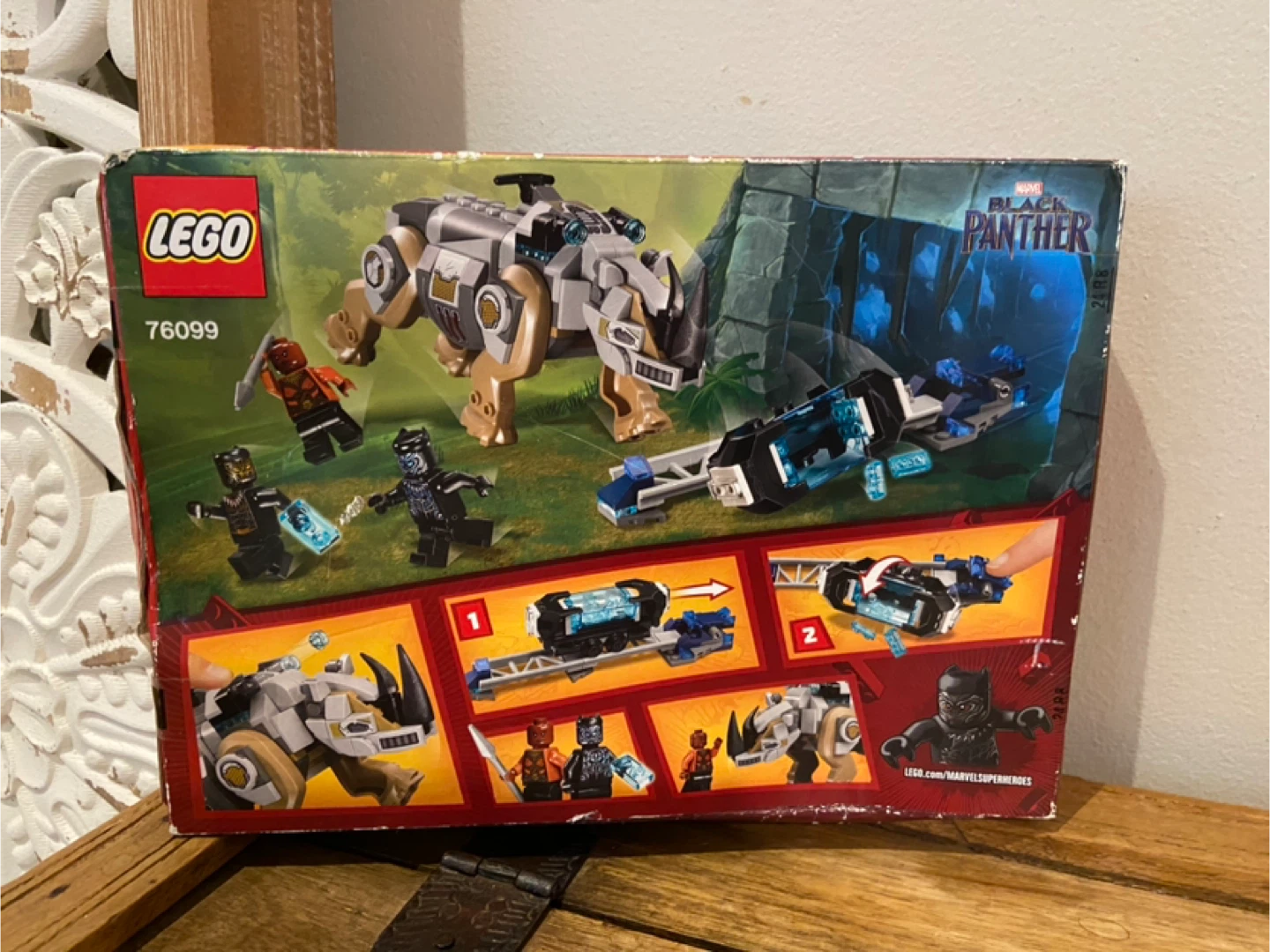 New Lego Rhino Face-Off by the Mine Black Panther - photo 2