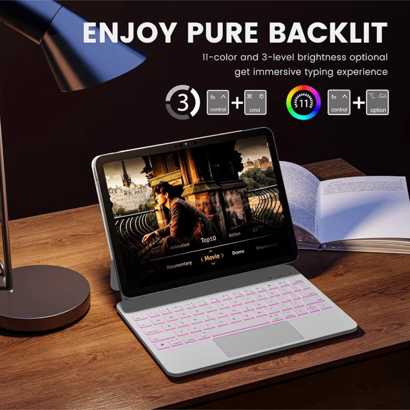 New RAYMCRAFT WIRELESS KEYBOARD CASE - photo 3