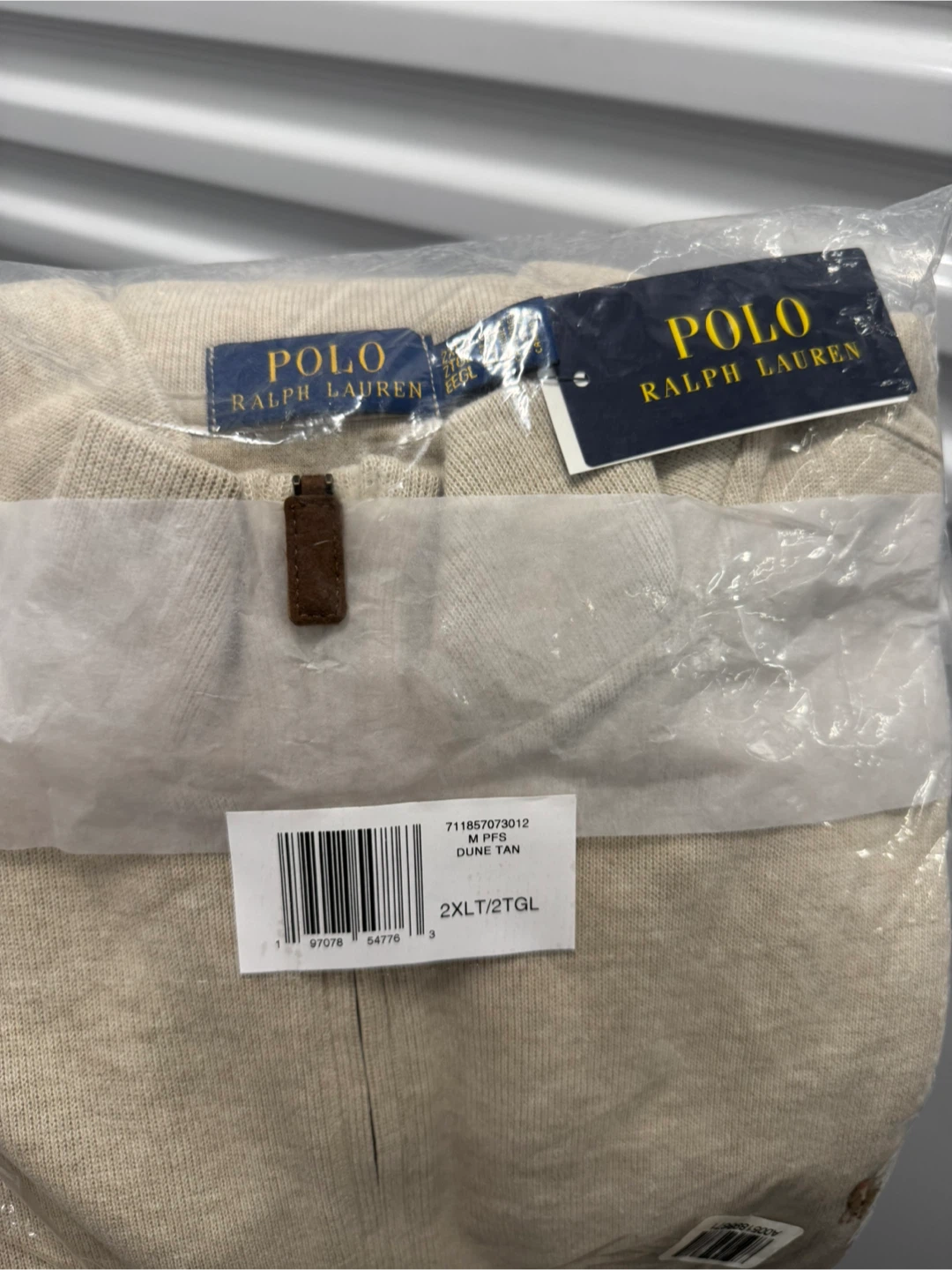 New Polo Ralph Lauren 2XLT Dune Tan