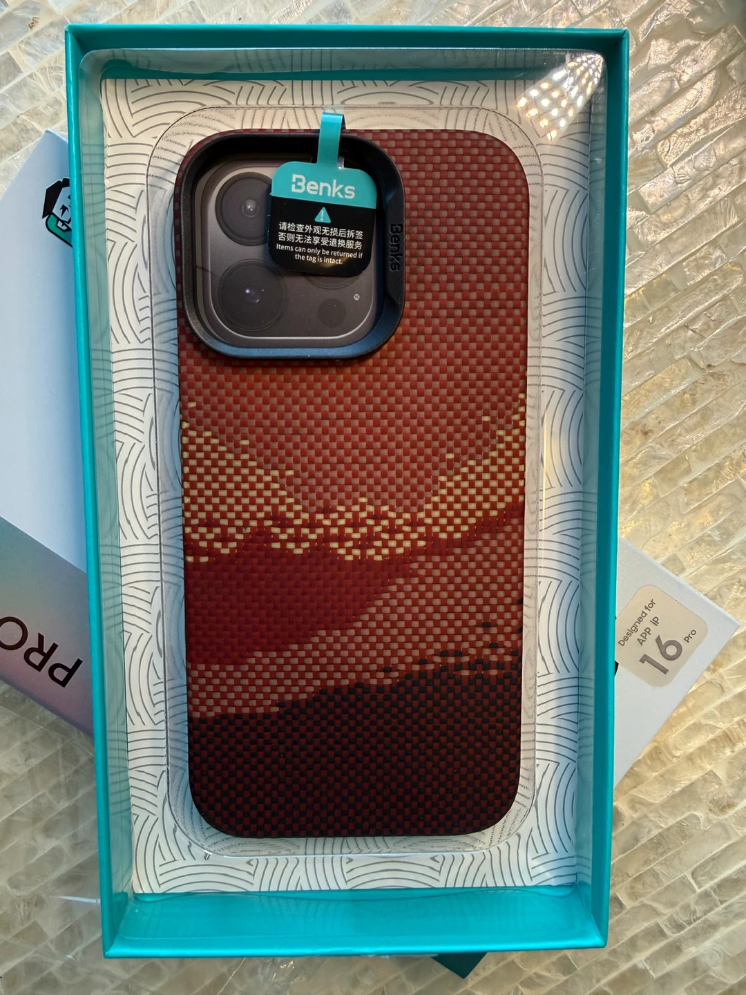 Benks Kevlar Protective Case for iPhone 16 Pro
