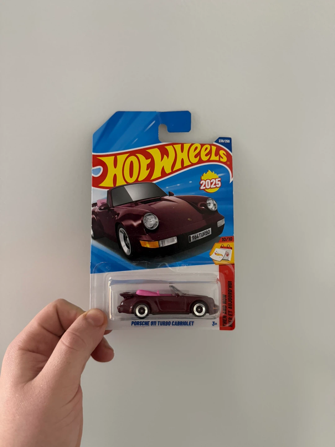 New Hot Wheels Porsche 911 Turbo Cabriolet 2025