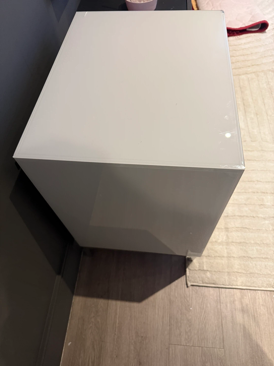 Brand New White 2-Drawer Nightstand - photo 2