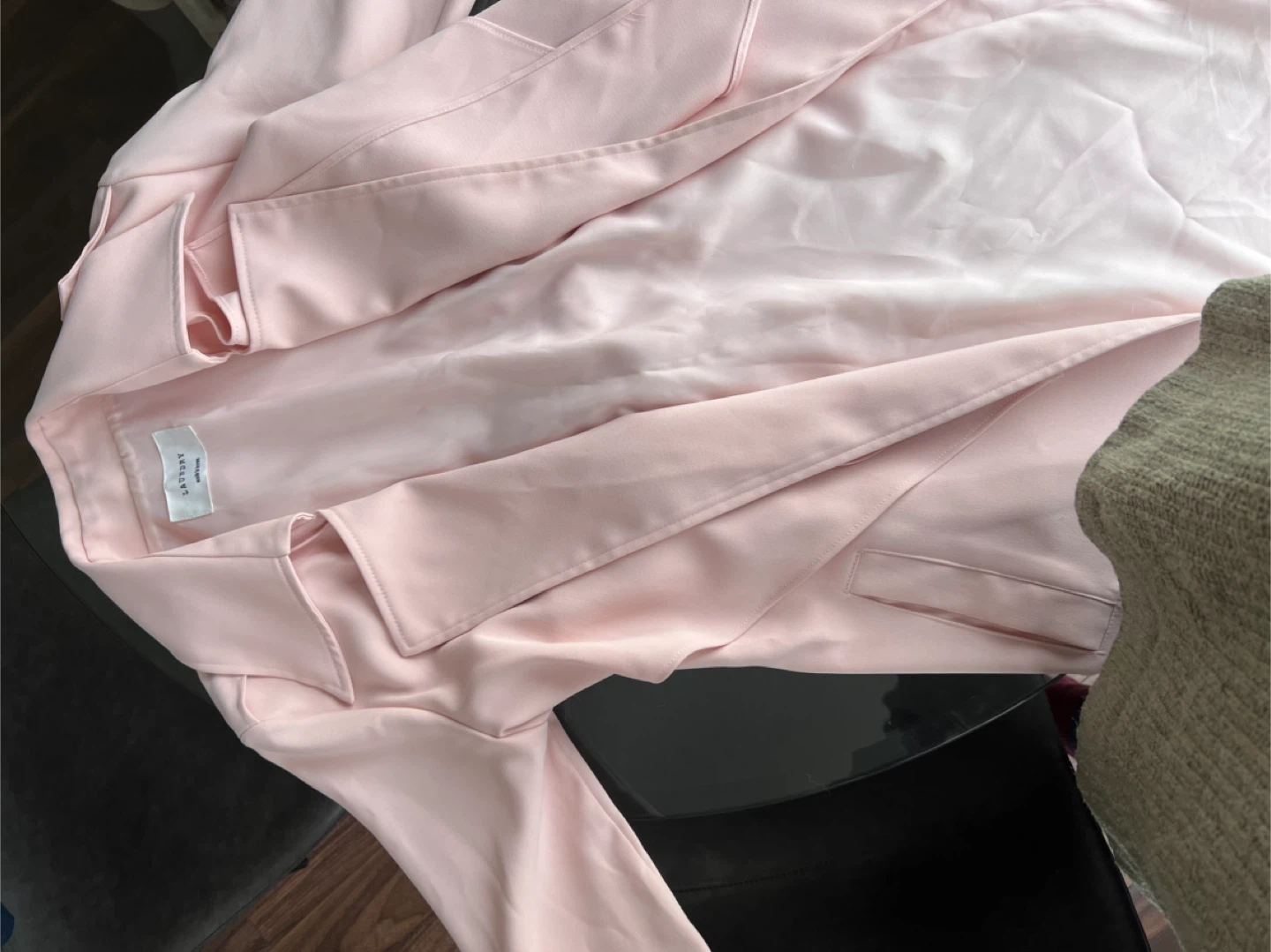 Pastel Pink Trench Coat - photo 3