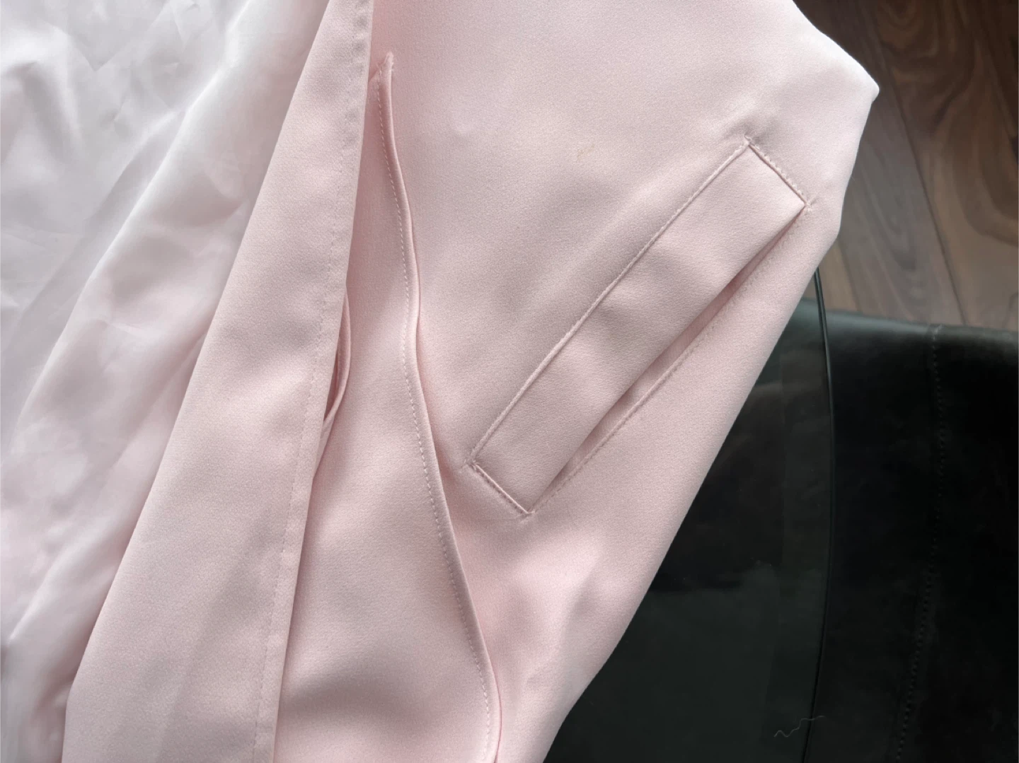 Pastel Pink Trench Coat - photo 4