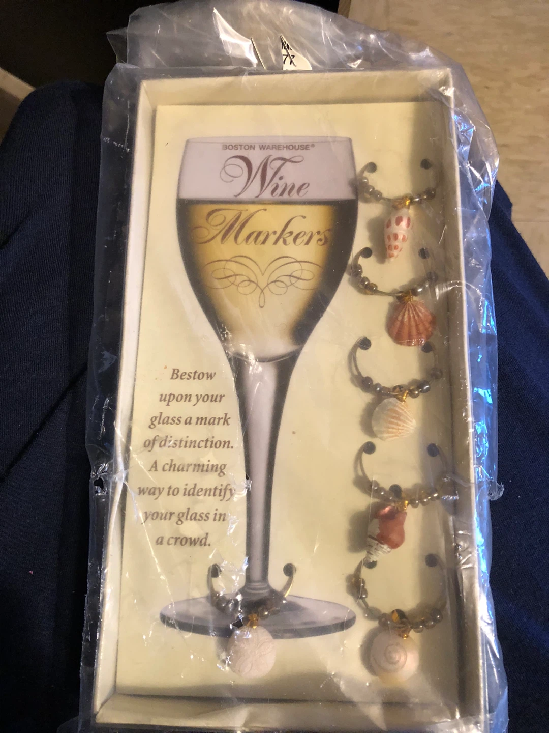 Boston Warehouse Wine Jewelry - New in Box!