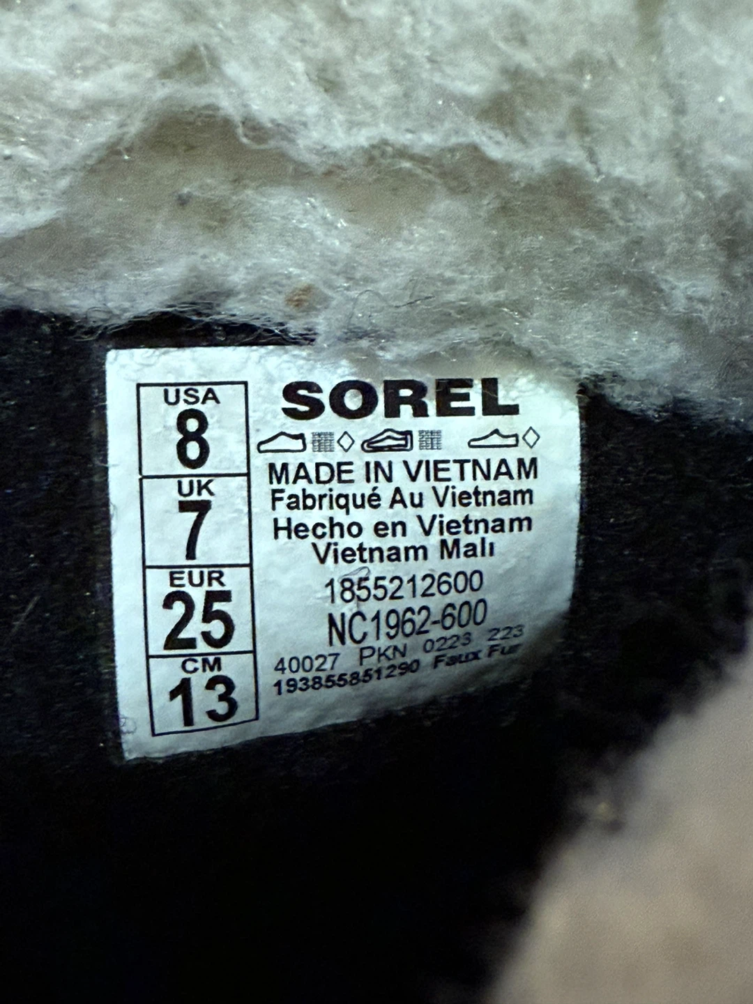 Sorel Pink Winter Boots - Size 8 - photo 3