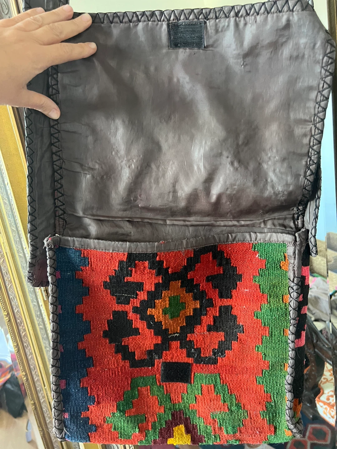 Handmade Kilim Shoulder Bag - photo 5