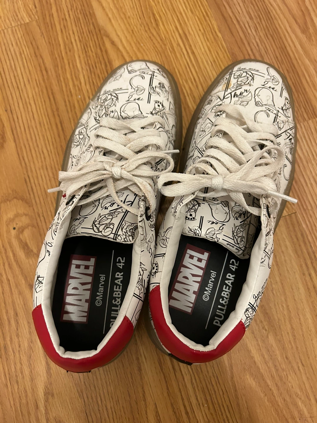 Pull&Bear Marvel Sneakers - Size 9