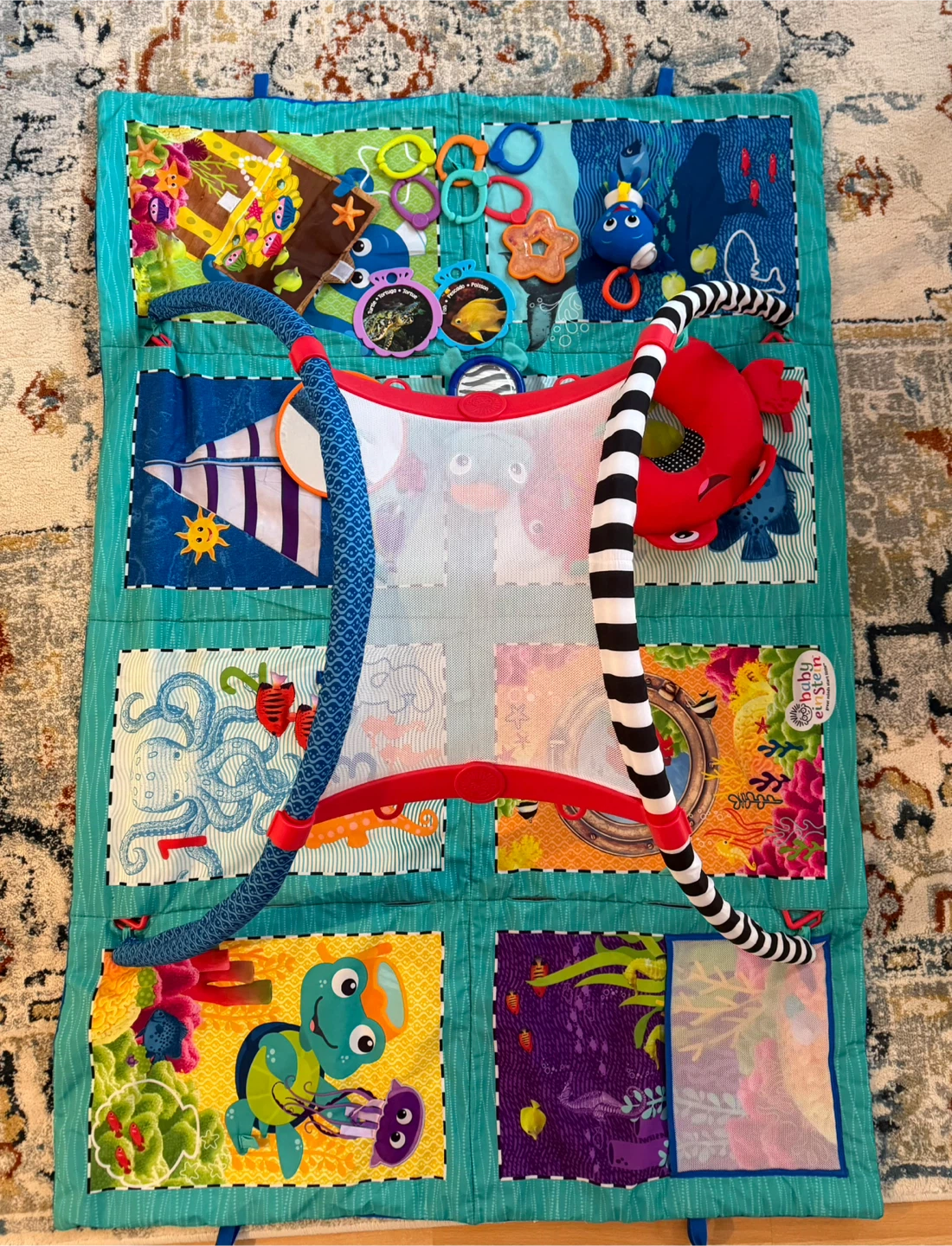 Baby Einstein Activity/ Tummy time mat - photo 3