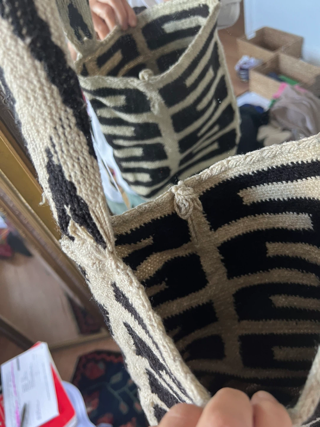 Handmade Woven Shoulder Bag-Mochila - photo 3