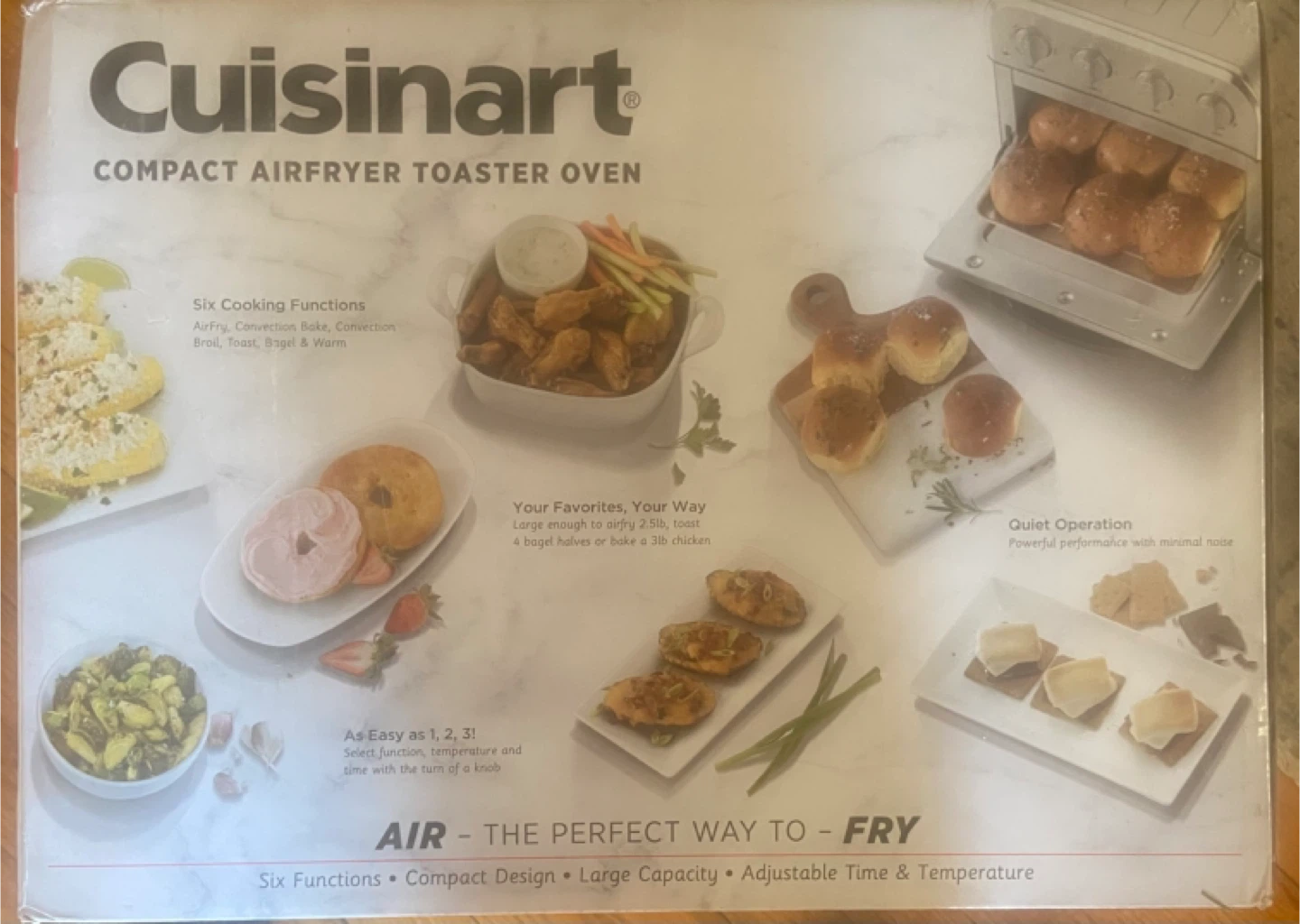 Cuisinart Compact Airfryer Toaster Oven - NEW - photo 2