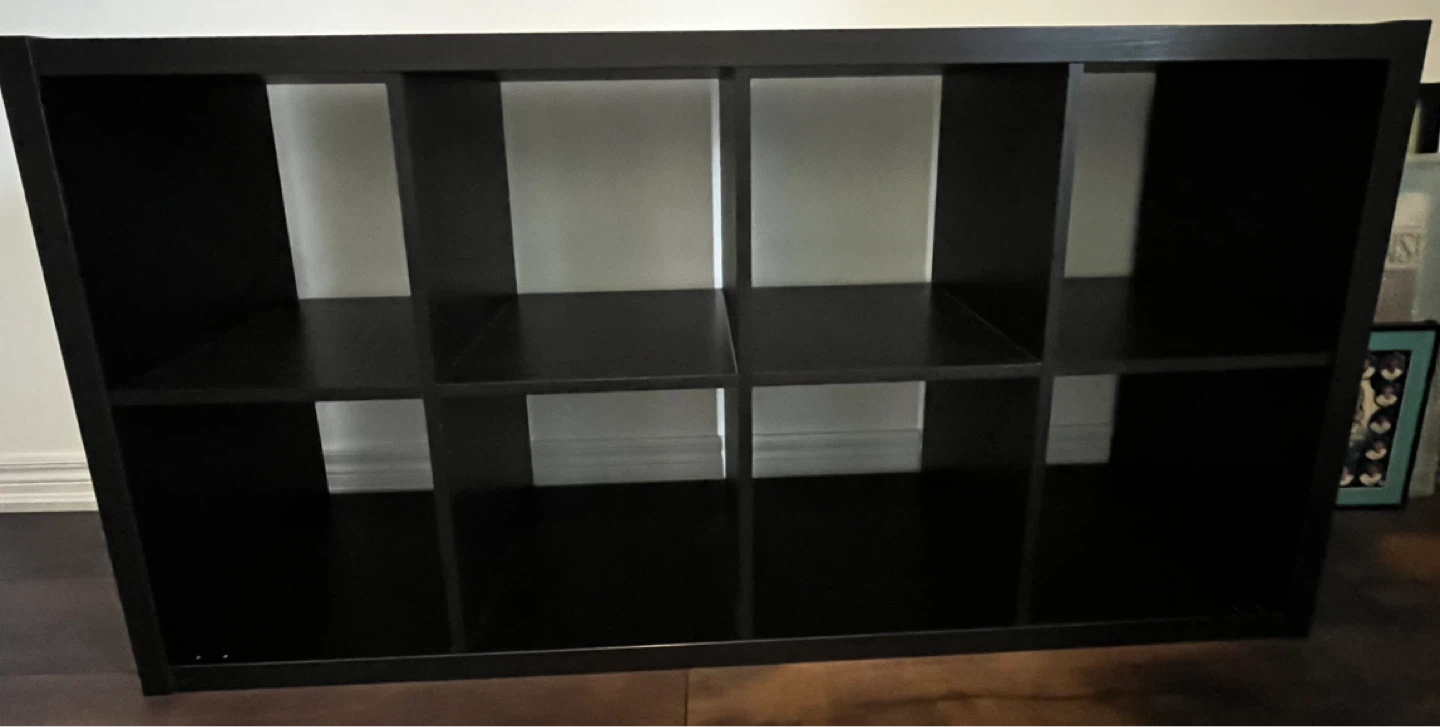 IKEA Kallax Shelf Unit - Black-Brown - photo 2