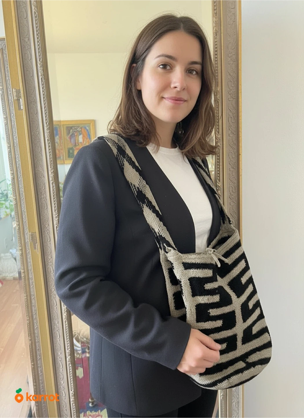 Handmade Woven Shoulder Bag-Mochila - photo 5