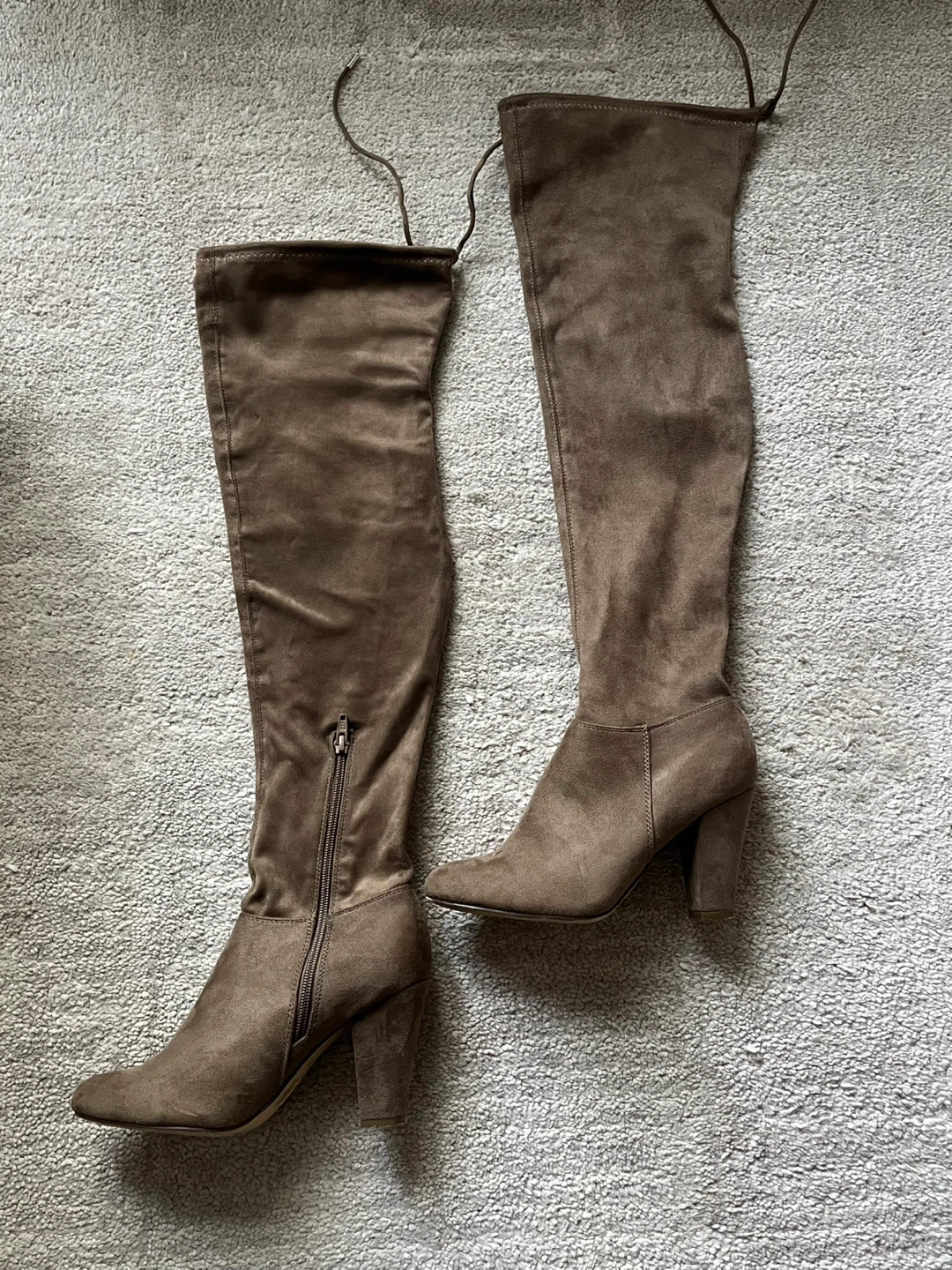Call It Spring Knee High Suede Boots