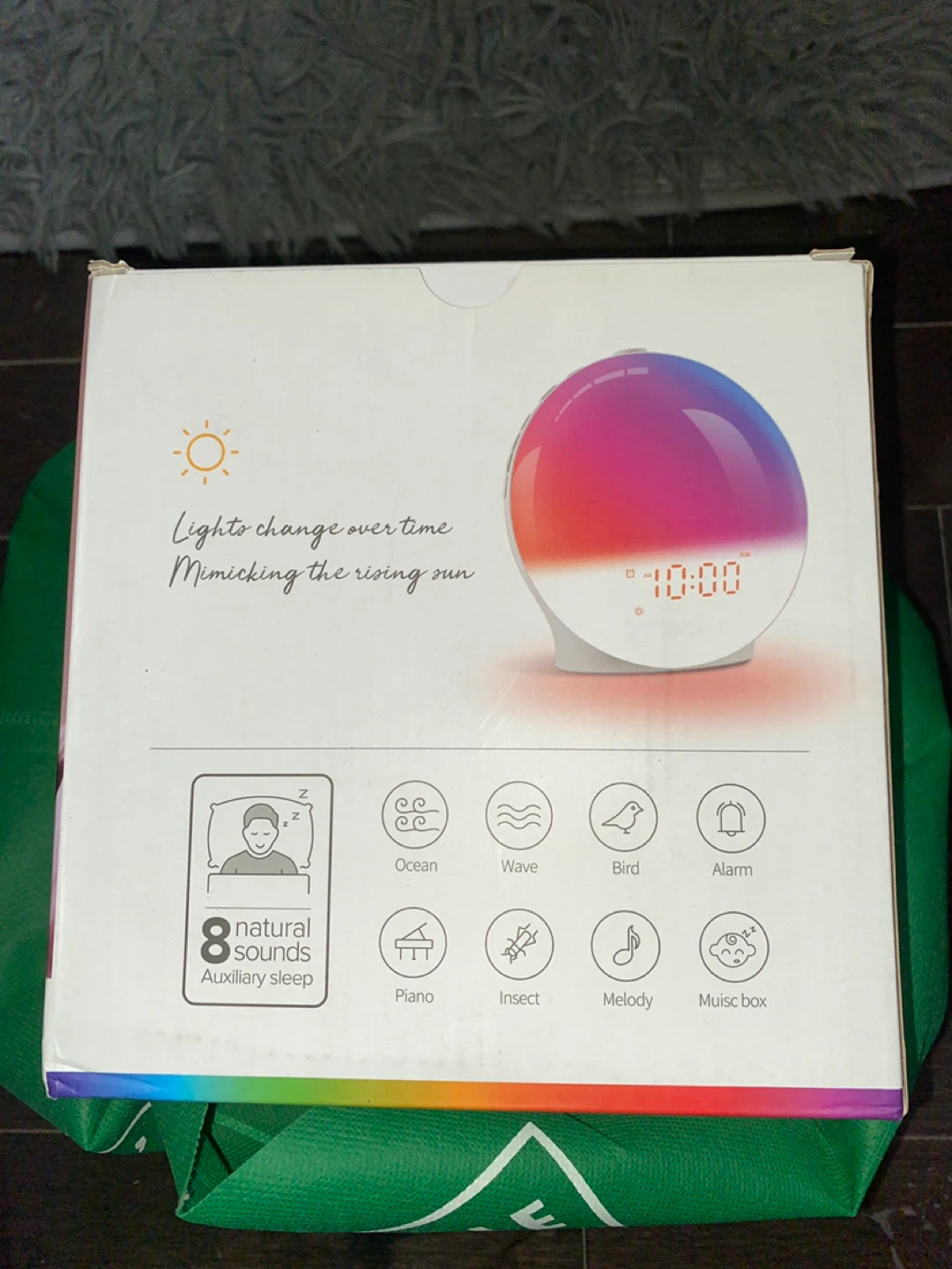 Wake Up Light - White Noise, Alarm Clock - photo 2